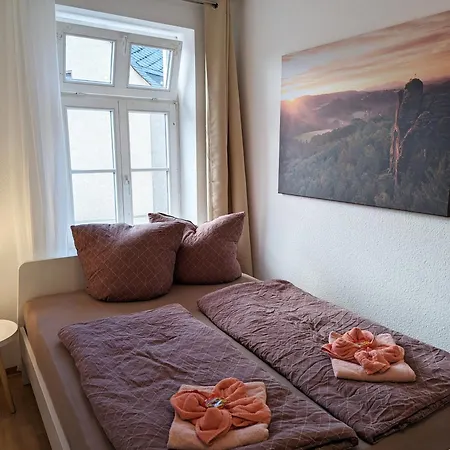 F4 - Urlaubsmagie - Grosse Fuer Bis Zu 10 Personen Appartement Sebnitz