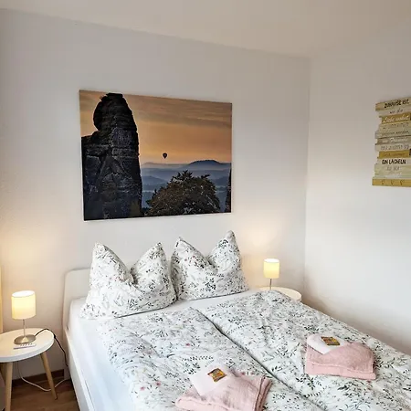 Apartment F4 - Urlaubsmagie - Grosse Fuer Bis Zu 10 Personen Sebnitz